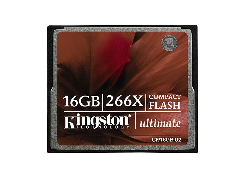 Cartão de Memória Compact Flash Kingston Ultimate 16 GB CF/16GB-U2