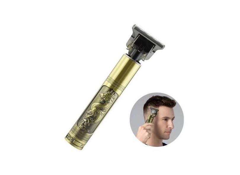 Aparador De Cabelo Sem Fio - 4 Pentes - Inox - Higa Shop