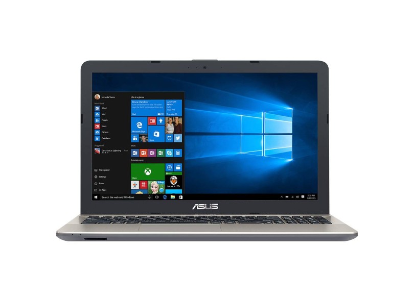 Notebook Asus VivoBook Intel Core i3 6006U 4 GB de RAM 1024 GB 15.6 " Windows 10 X541UA-GO1986T