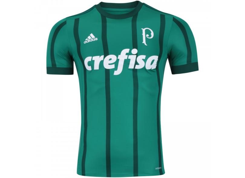Camisa Jogo Palmeiras I 2017/18 Adidas