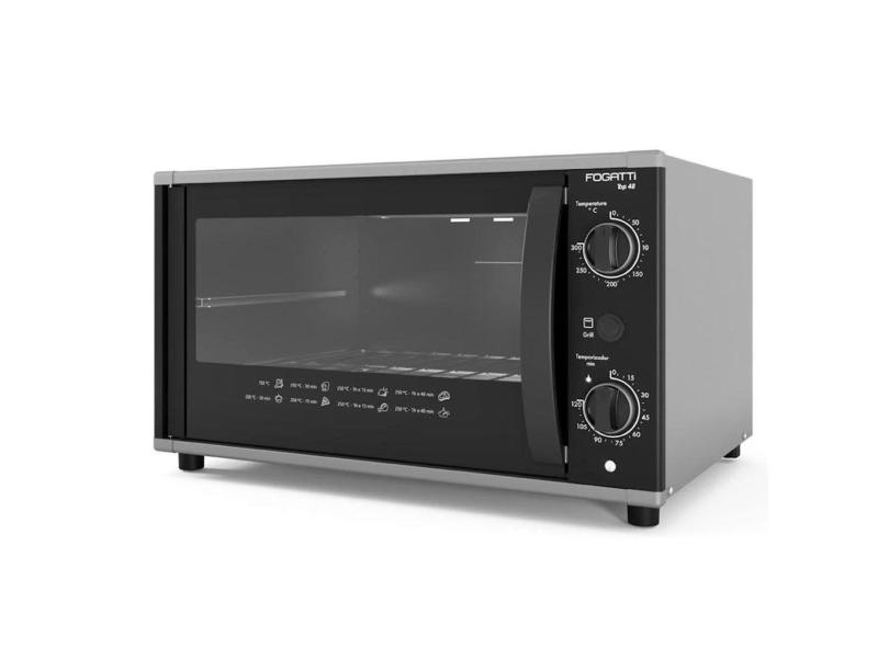 Forno Elétrico Bancada Top 48 Inox 48 Litros Fogatti