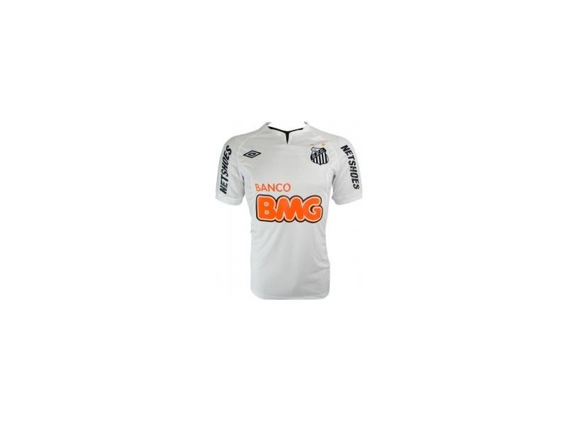 Camisa Jogo Santos I 2011 com Número Umbro