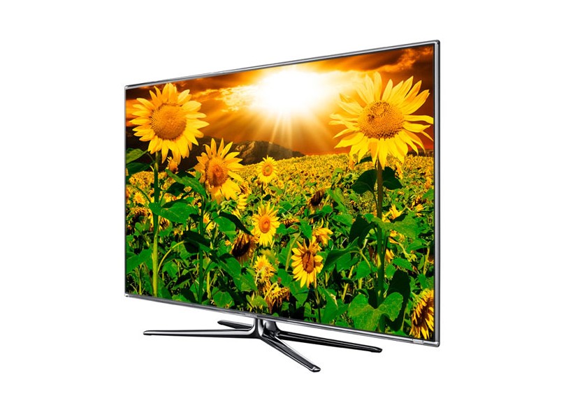 Smart TV TV LED 3D 60" Samsung Série 7 Full HD UN60D7000 4 HDMI com o ...