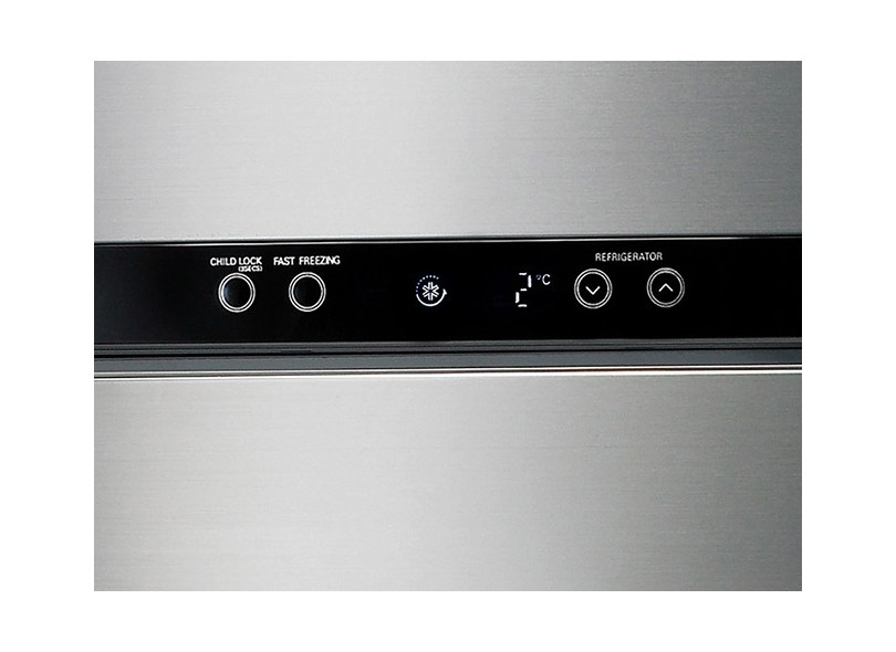 Geladeira LG Inspiration Frost Free Duplex 458 Litros Inox GR-S637GSP
