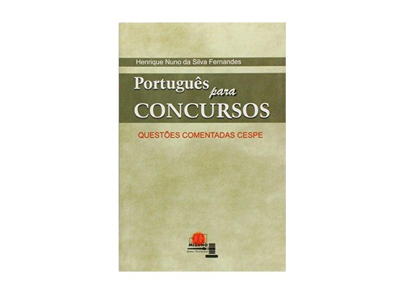 Português para Concursos - Fernandes, Henrique Nuno Da Silva - 9788577890576