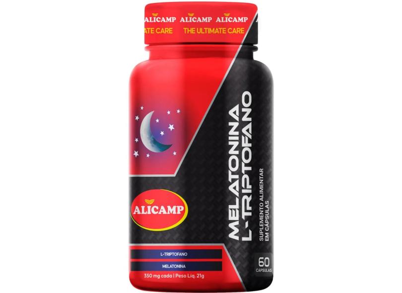 Melatonina + L-Triptofano Alicamp 60 Caps