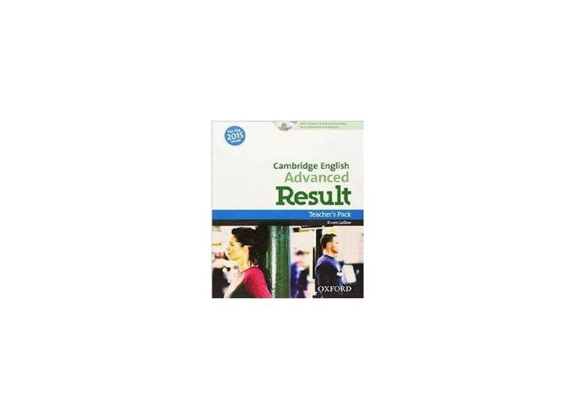 CAE Advanced Result - Teacher'S Book + Dvd Pack - Oxford - 9780194512428