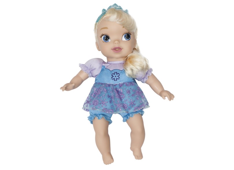 Boneca Princesas Disney Baby Princesas Soft Doll Elsa Mimo