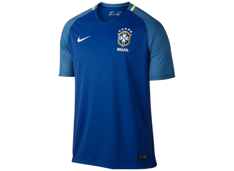 Camisa Torcedor Brasil II 2016 sem Número Nike
