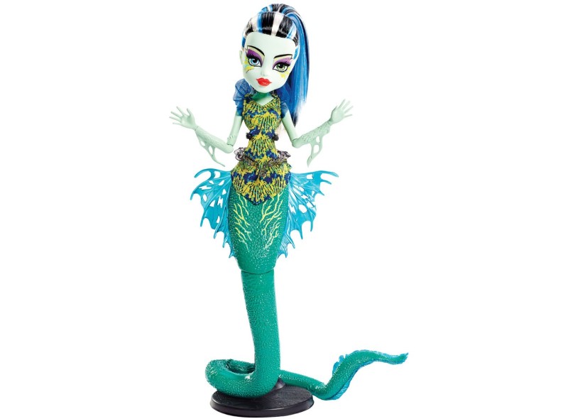 Boneca Monster High Frankie Stein Barreira Assustadora Mattel