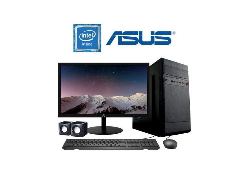 Computador Completo Pc Cpu Flex Asus Intel Core I5 12Gb Ssd 120Gb Com