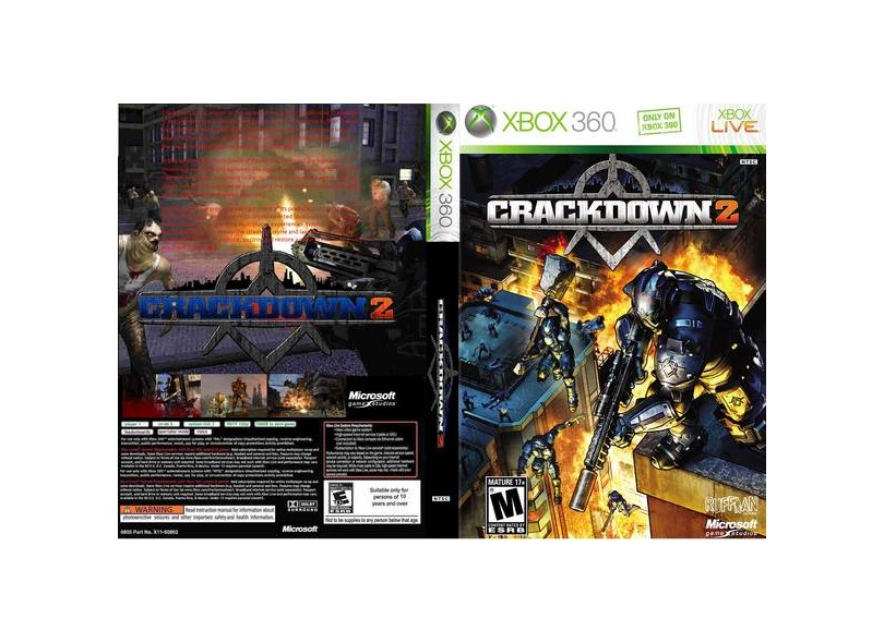 Jogo Crackdown 2 Microsoft Xbox 360