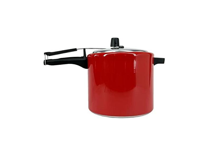 Panela De Pressão 7 Litros Alumínio Vermelho