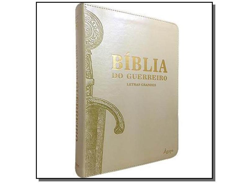 Bíblia do Guerreiro - Capa Pérola - Ágape, Editora - 9788582160855