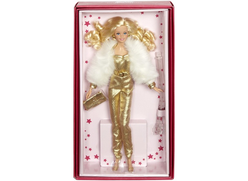 Boneca Barbie Colecionáveis Golden Dream Mattel