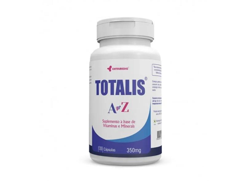 Totalis A Z 350mg com 120 cápsulas Catalmedic Fisioquantic em Promoção ...