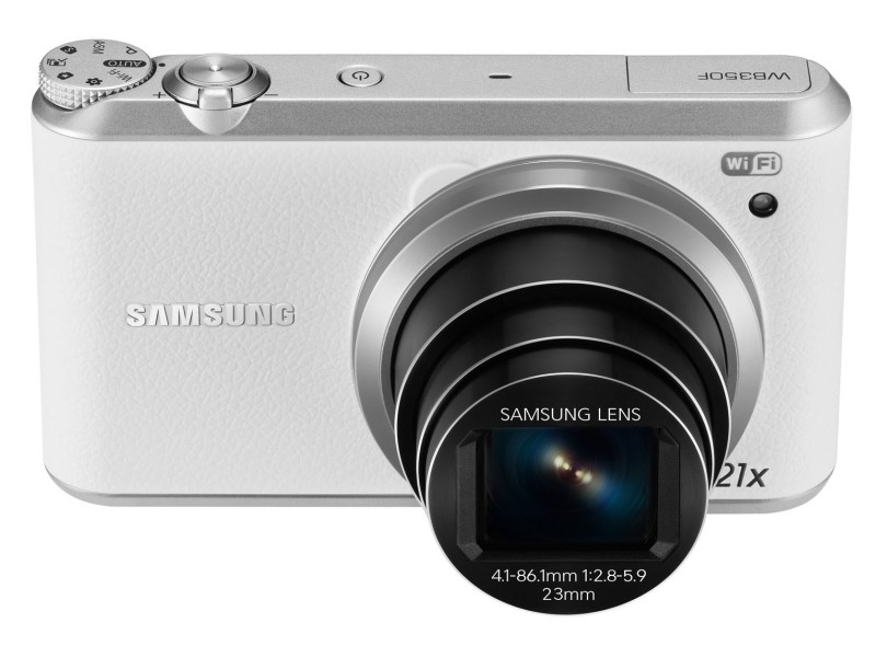 Câmera Digital Samsung Smart Series 16,3 MP Full HD WB350F