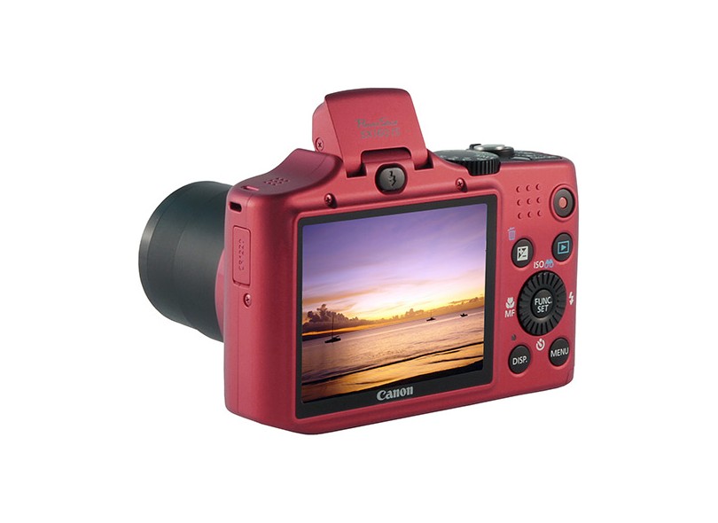 Câmera Digital Canon PowerShot 16 MP HD SX160 IS