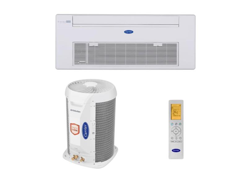 Ar Condicionado Split Cassete 1 Via Carrier Inverter Connect 24.000 Btus Frio 220v R-32
