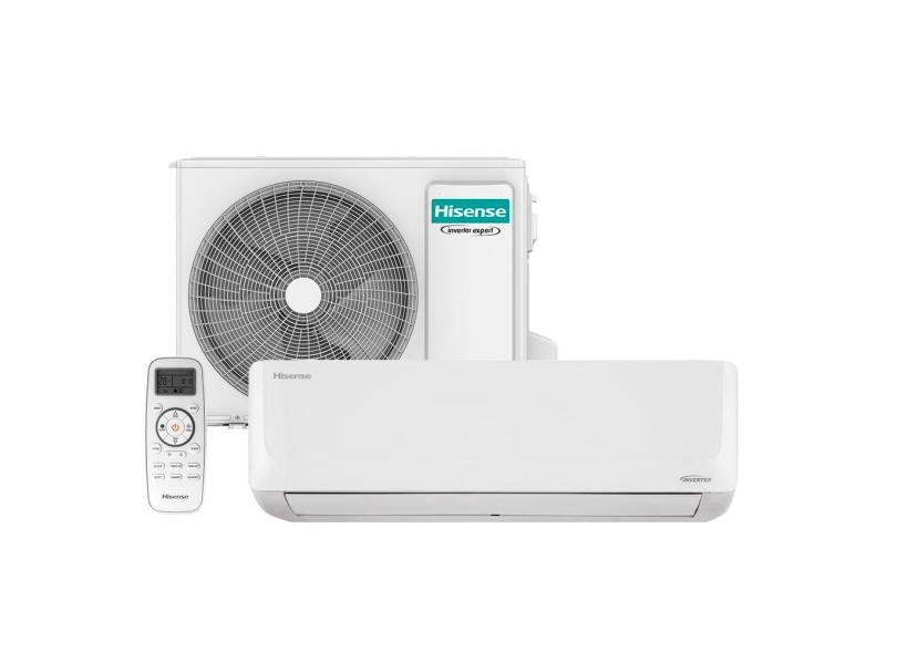 Ar-Condicionado Split Hisense AS-09TW2RLD com Tecnologia Inverter 9.000 BTUs R-32 Frio 220V – Branco