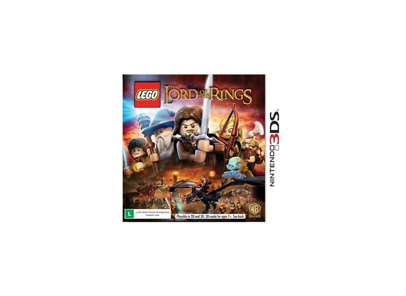 Jogo Lego The Lord of the Rings Warner Bros Nintendo 3DS