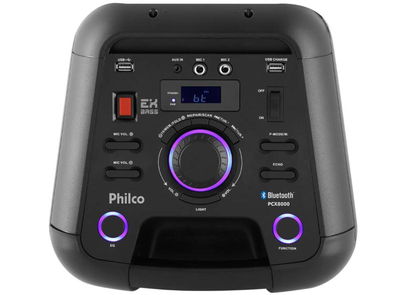 Caixa de Som Bluetooth Philco PCX8000 500 W