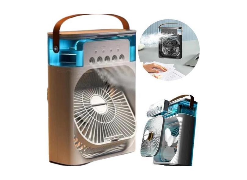 Ventilador de Mesa Branco Portátil Mini - LIPPIN