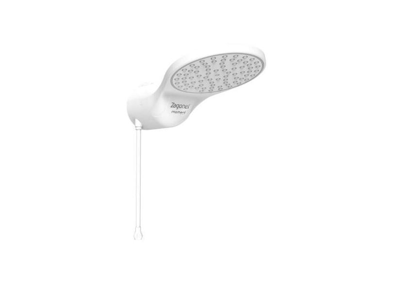 Chuveiro Ducha Eletrônica Zagonel Moment 7500W 220V Branca