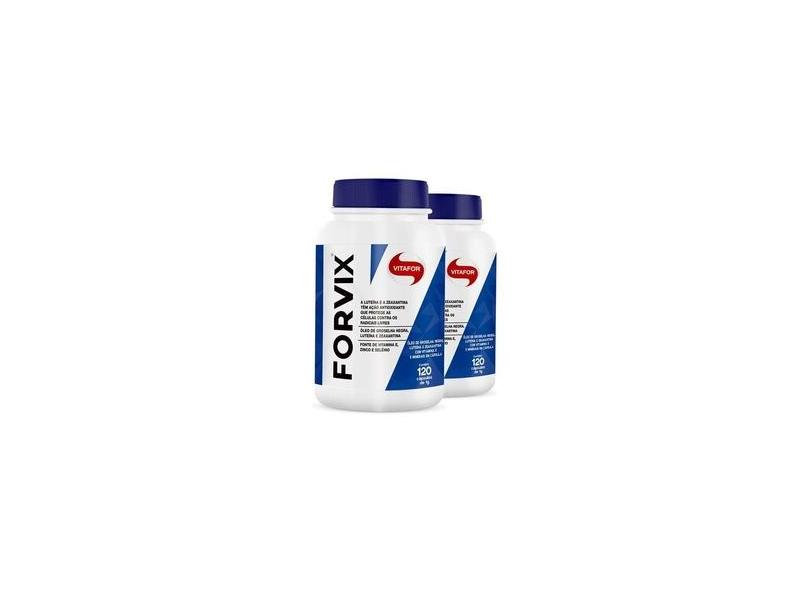 KIT COM 2 X FORVIX 120 cápsulas - VitaFor - Antioxidante, Luteína ...