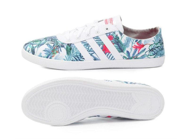 Tênis Adidas Feminino Casual Cloudfoam QT Vulc