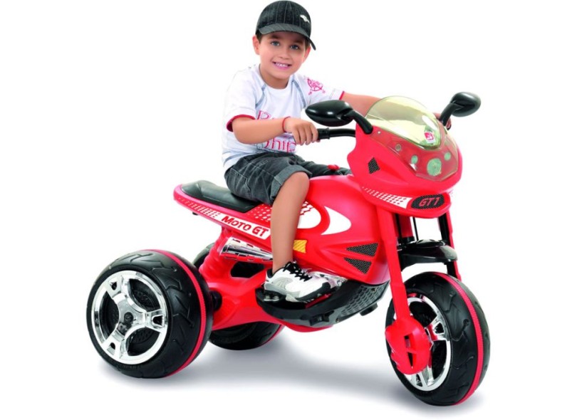 Mini Moto Elétrica Infantil Motorizado Brinquedo Criança Red