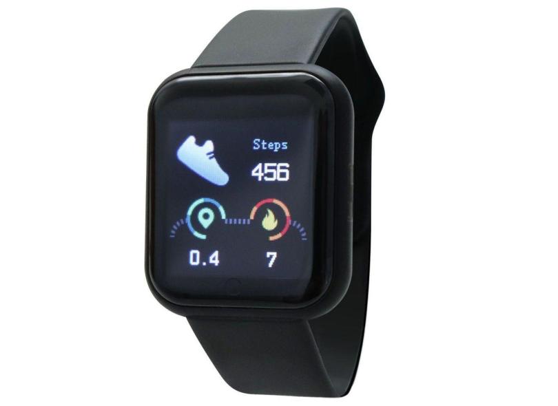 Smartwatch Relogio Inteligente Bluetooth caixa + Monitor saude carregamento pela pulseira android