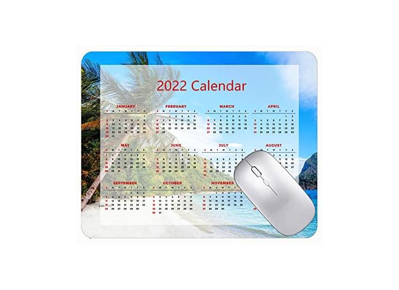 Mouse pad para jogos com design especial 2022, mouse pad para jogos, mouse pad para escritório com estampa das Filipinas, praia, mar, palmeira