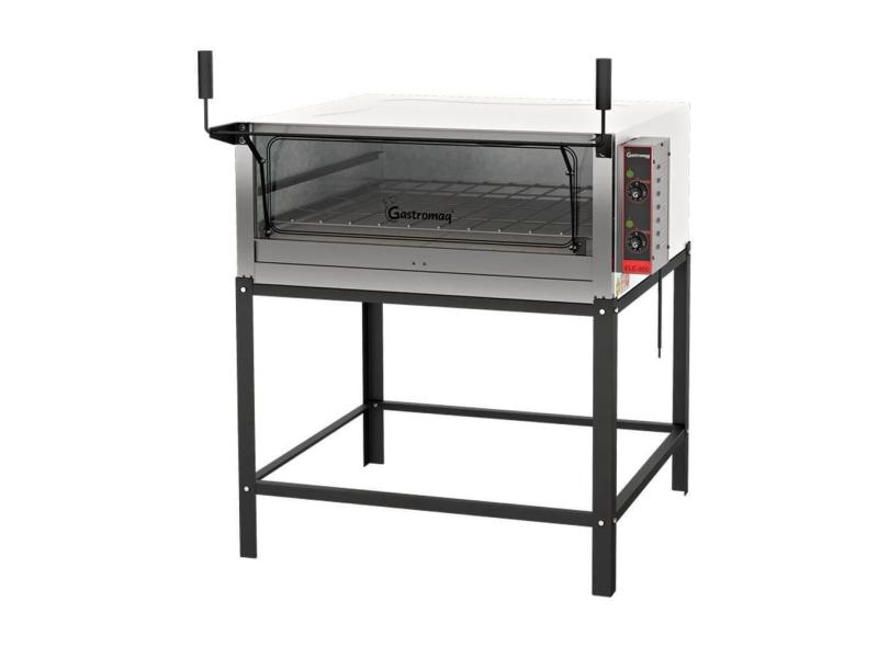 Forno De Lastro Elétrico Fle950pg Gastromaq Forno Elétrico Com Porta Guilhotina 220v