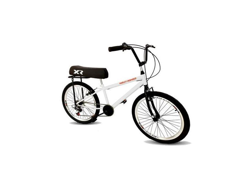 Bicicleta Aro 26 Com Banco De Mobilete 6 Marchas Tipo Bmx Br - Maria C