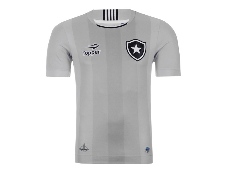Camisa Torcedor Botafogo III 2016/17 sem Número Topper