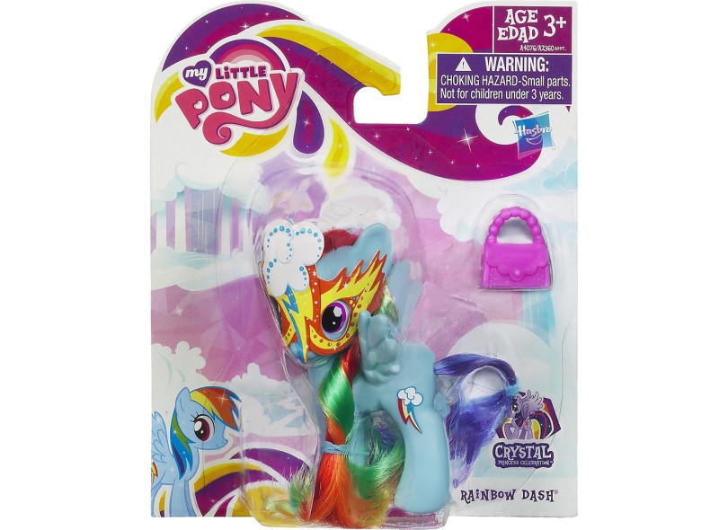 Boneca My Little Pony Rainbow Dash Crystal Hasbro