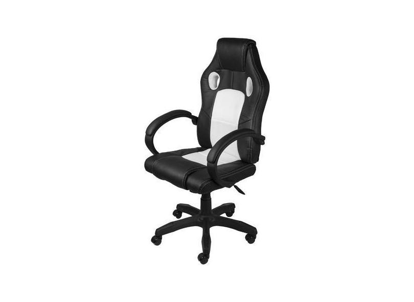 Cadeira Gamer Raptor Branca Base Rodízio - Or Design