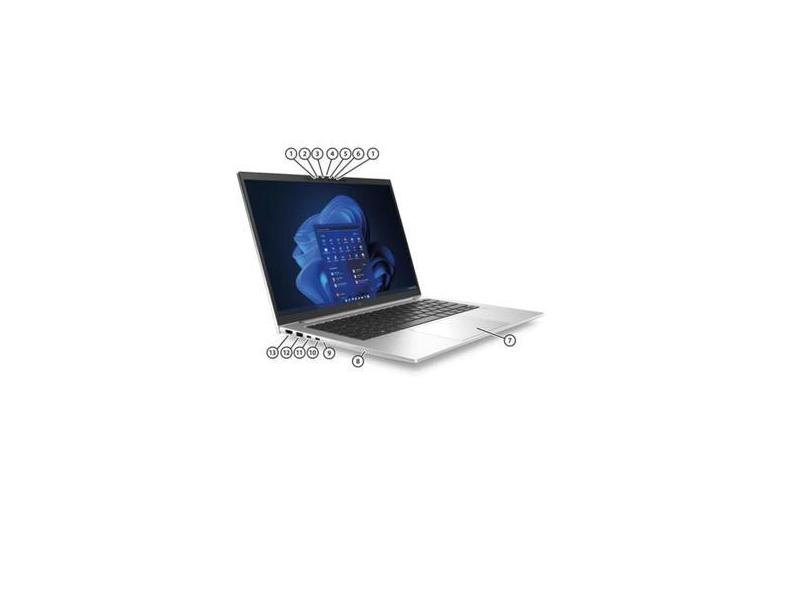 Notebook HP HPCM 840 G9 I7-12 16GB 512GB W11P 7G9R4LAAK4 - HP INC