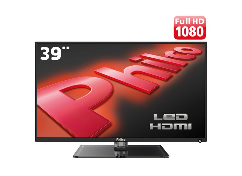 TV LED 39" Smart TV Philco Full HD 3 HDMI PH39E53SG