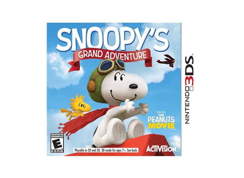 Jogo Snoopy`s Grand Adventure Activision Nintendo 3DS
