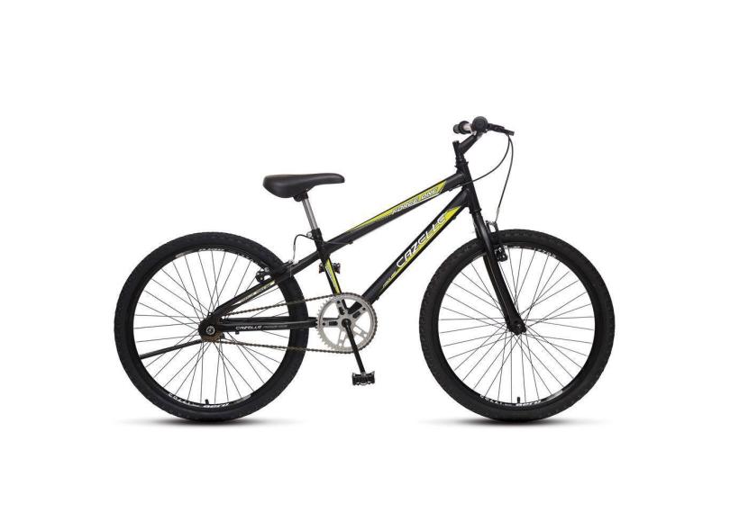 Bicicleta Force 1 Aro 24 Sem Marchas Freios V-Brake Colli Preto