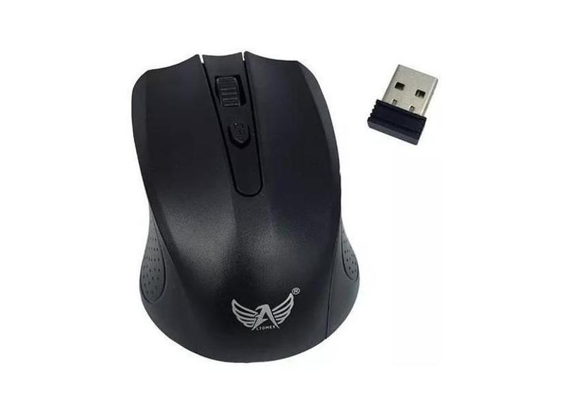 Mouse Sem Fio Wireless Usb 4 Botões 2.4 Ghz A-311 - Altomex