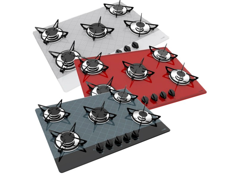 Cooktop Casavitra Excellence 5 Bocas Acendimento Superautomático Rápido 5