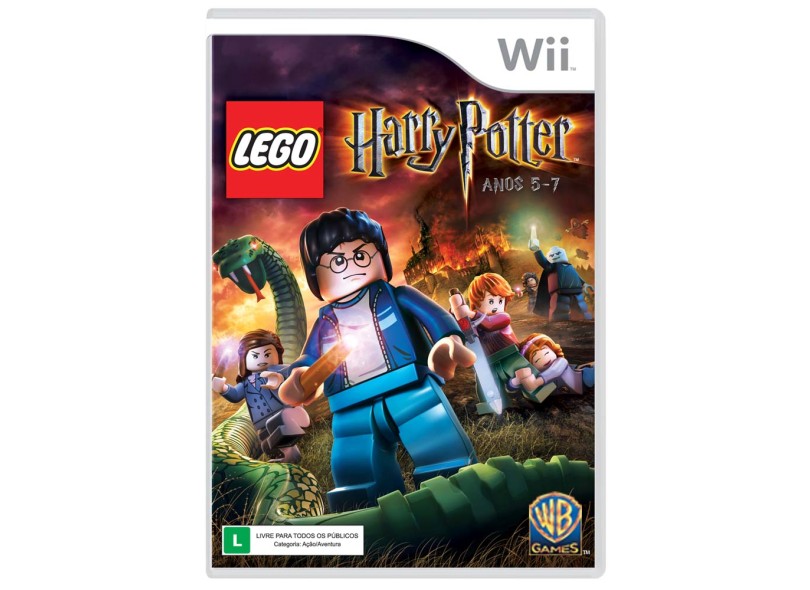 Jogo Lego Harry Potter Years 5-7 Warner Bros Wii