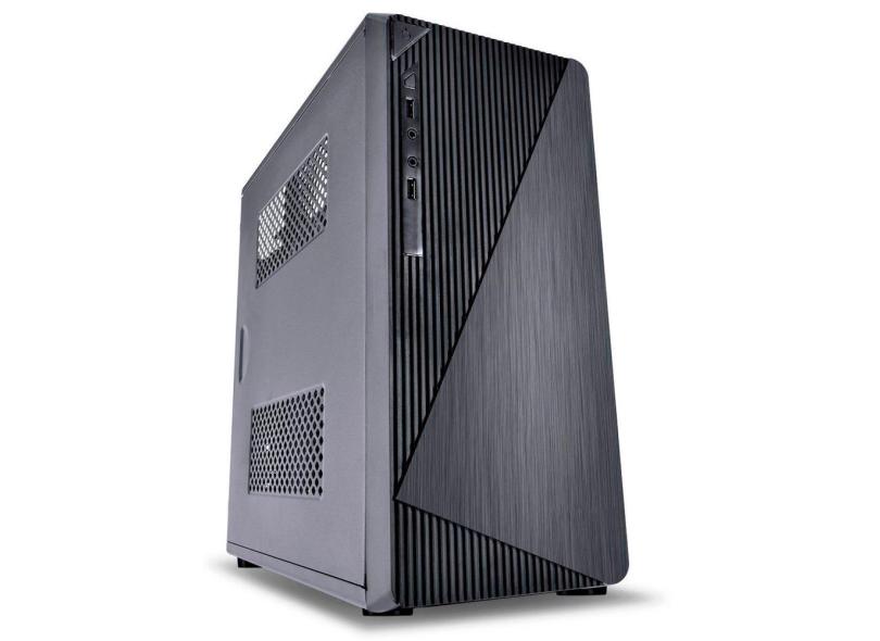 Computador Desktop, Intel Core I3 8º Geração, 4GB ram, HD ssd 120GB, Conexões usb/vga/hdmi/lan/som
