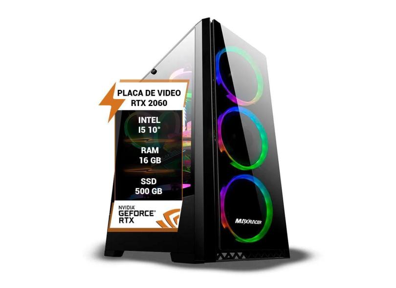 Pc Gamer Intel Core I5 10 Rtx 2060 16Gb Ram Ssd 500Gb