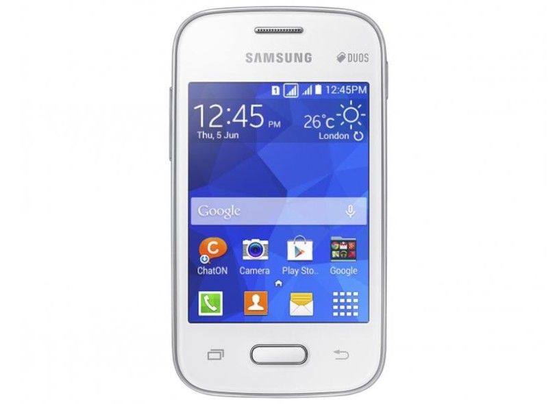 Smartphone Samsung Galaxy Pocket 2 G110 2 Chips 4GB Android 4.4 (Kit Kat) 3G Wi-Fi