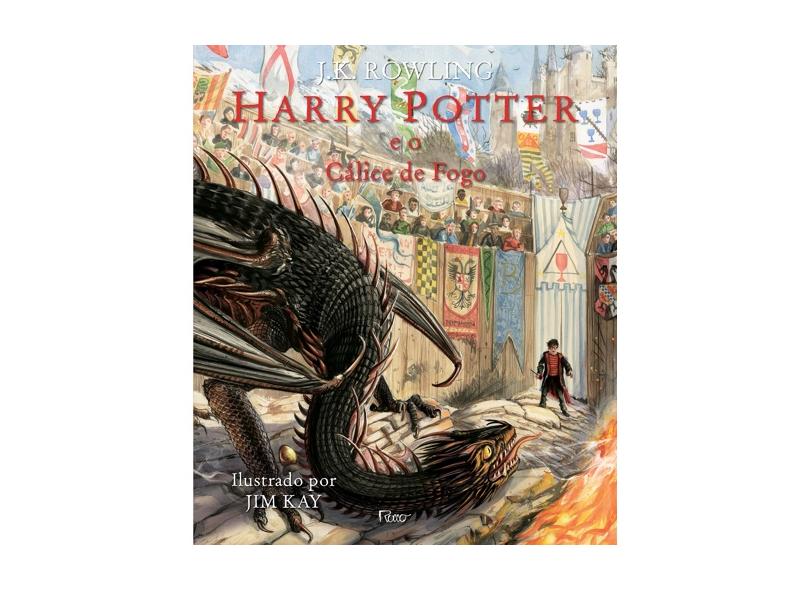 Harry Potter e o Cálice de Fogo - Edição Ilustrada - Rowling, J.K. - 9788532531544