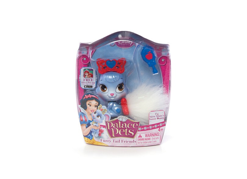 Boneca Princesas Disney Palace Pets Furry Tail Friends Berry Estrela